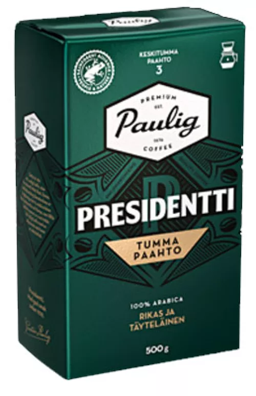 President Dark Roast Ground Coffee 500g