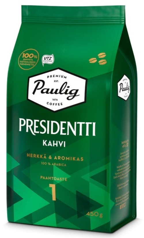 Presidentti beans coffee 450g