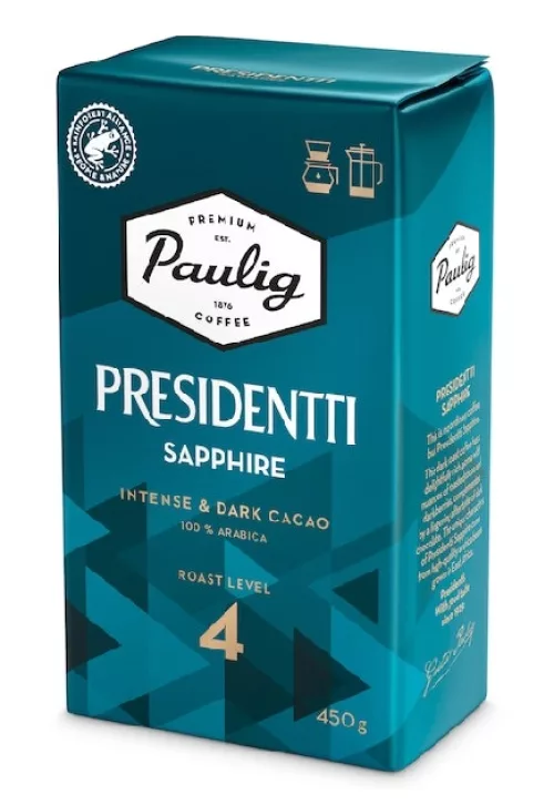 Presidentti Sapphire ground coffee 450g RFA
