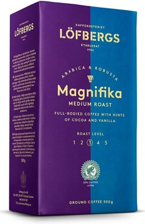 Löfbergs Magnifika Ground Coffee 500g