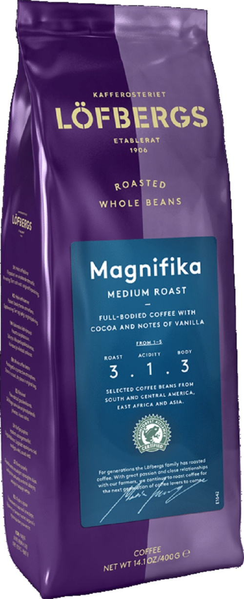 Löfbergs Magnifika Coffee Beans 400g