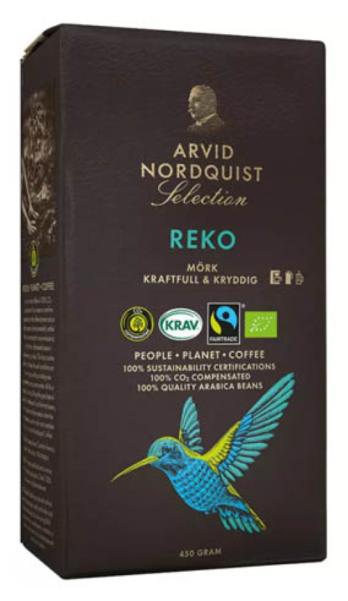 Arvid Selection coffee 450g Reko fair organic