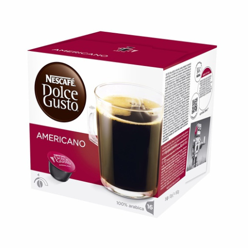 Nescafe Dolce Gusto Americano Coffee Capsules 16 Caps