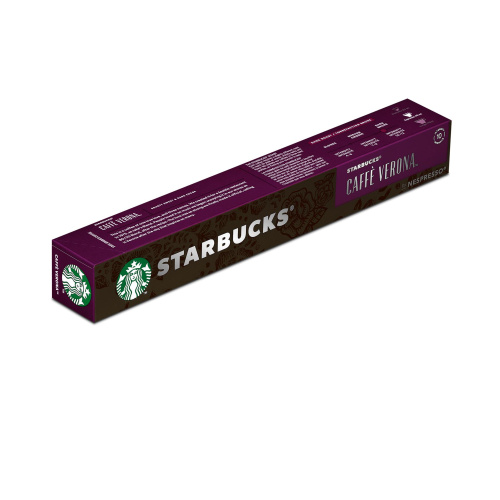 Starbucks 40 Caps Toffee Nut Y Colombia By Nespresso