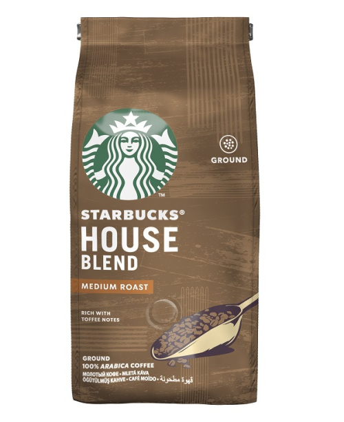 Starbucks House Blend Ground Coffee 200g 
Medium Roast