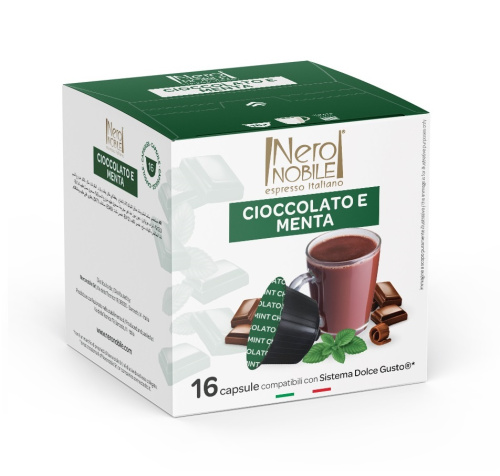 Nero Nobile Dolce Gusto Cioccolato E Menta Coffee 16 capsules