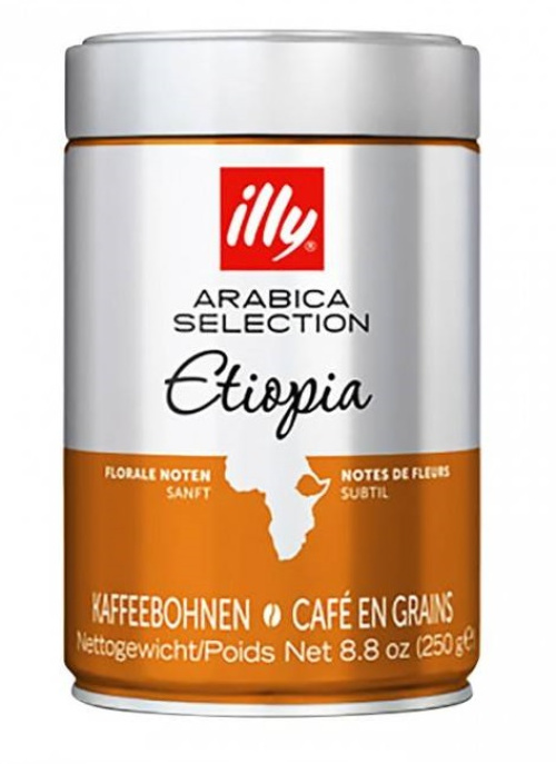 Illy Espresso Monoarabica Ethiopia Coffee Beans 250g