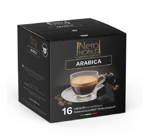 Nero Nobile Dolce Gusto Arabica Coffee 16 capsules