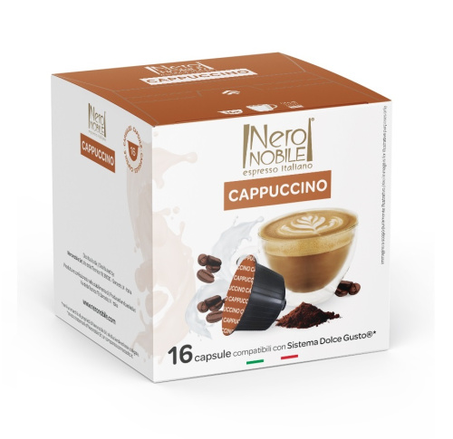 Nero Nobile Dolce Gusto Cappuccino Coffee 16 capsules