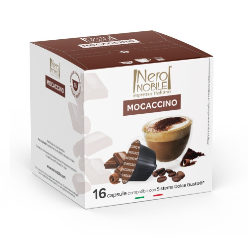 Nero Nobile Dolce Gusto Mocaccino Coffee 16 capsules