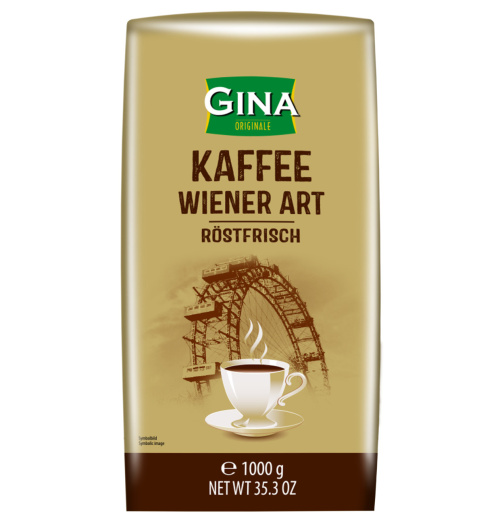 Gina Wiener Coffee Beans 1000g