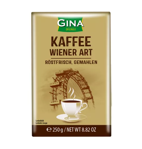 Gina Wiener Ground Coffee 250g