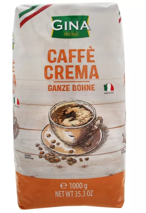 Gina Coffee Crema Coffee Beans 1000g