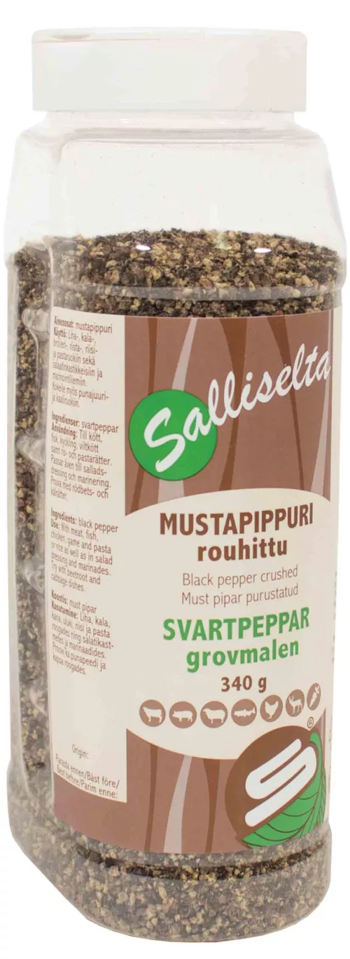 MS Black Pepper Crushed 340g