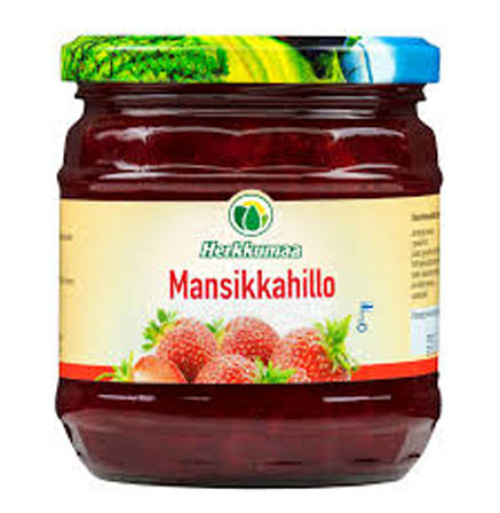 Herkkumaa Strawberry Jam 460g