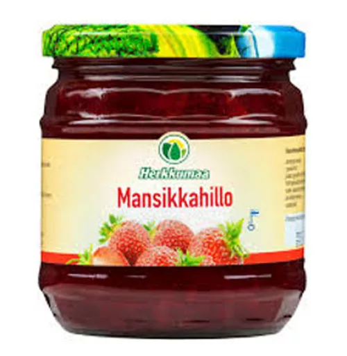 Herkkumaa Strawberry Jam 460g