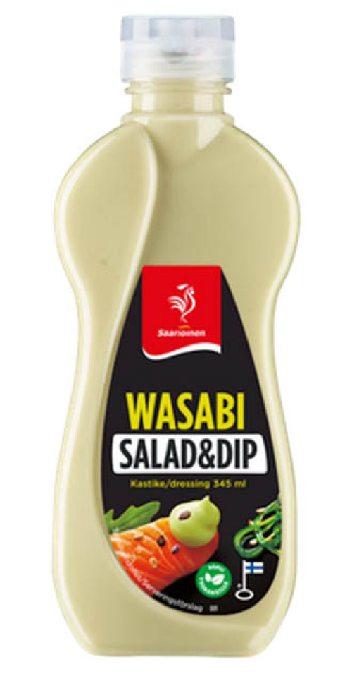 Saarioinen Wasabi salad and dipping sauce 345ml