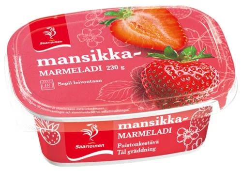 Saarioinen Strawberry Marmalade 230g