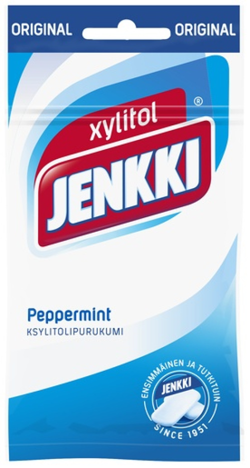 Jenkki Peppermint Chewing Gum 30g