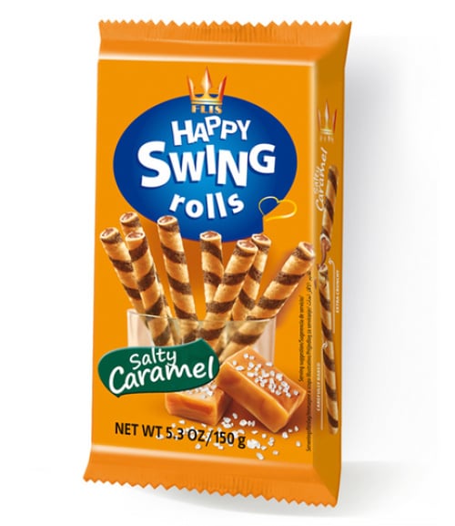 Happy Swing Rolls Salty Caramel 150g