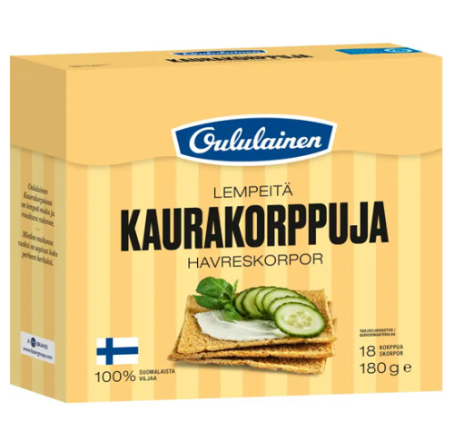 Oululainen oat flakes 180g