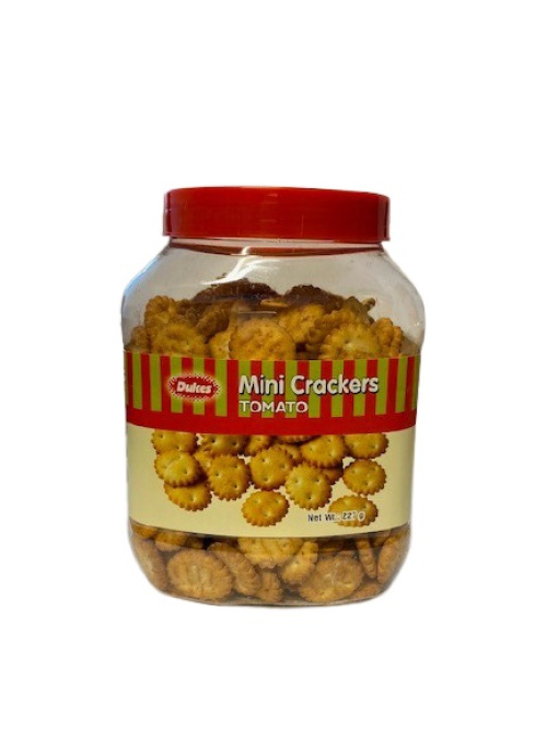 Dukes Mini Crackers Tomato 227g