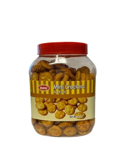 Dukes Mini Crackers Garlic 227g