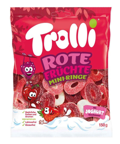 Food Trolli Red Fruit Minis 150g