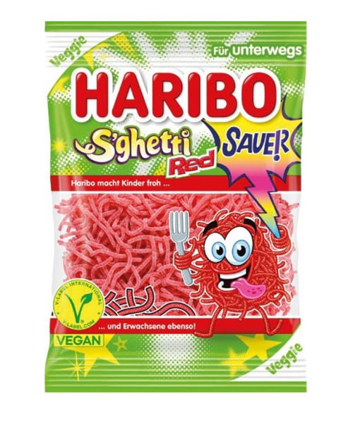 Food Haribo S'ghetti Red 85g