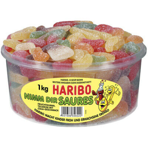 Haribo Round Sour 1000g