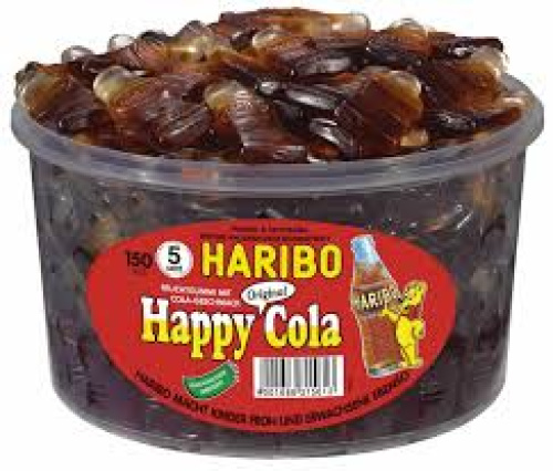 Haribo Round Happy Cola 1000g