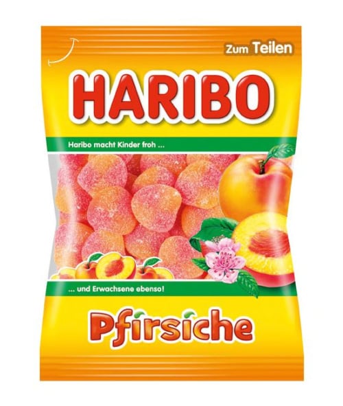 Food Haribo Peaches 175g