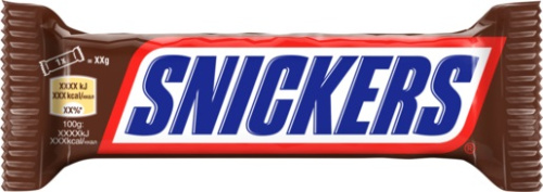 Snickers chocolate bar 50g