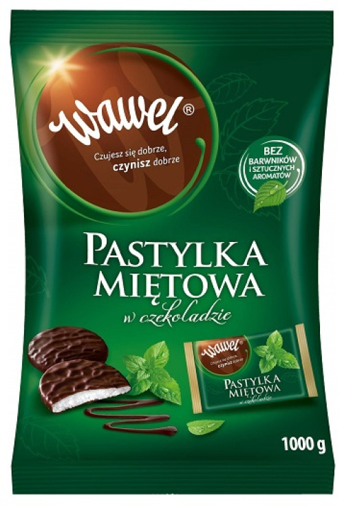 Wawel Mint Thins 1000g