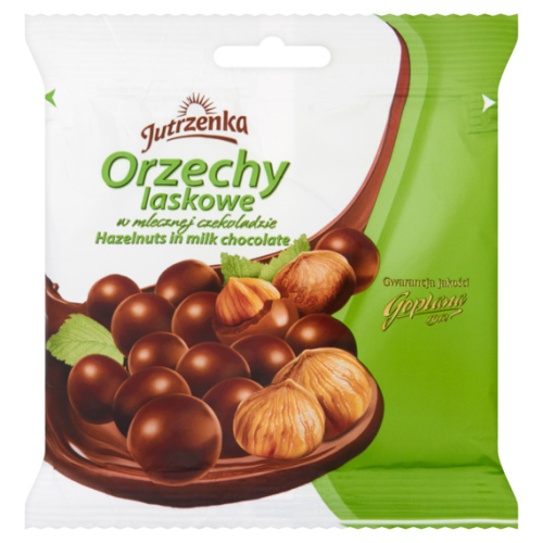 Jutrzenka Milk Chocolate Hazelnuts 80g