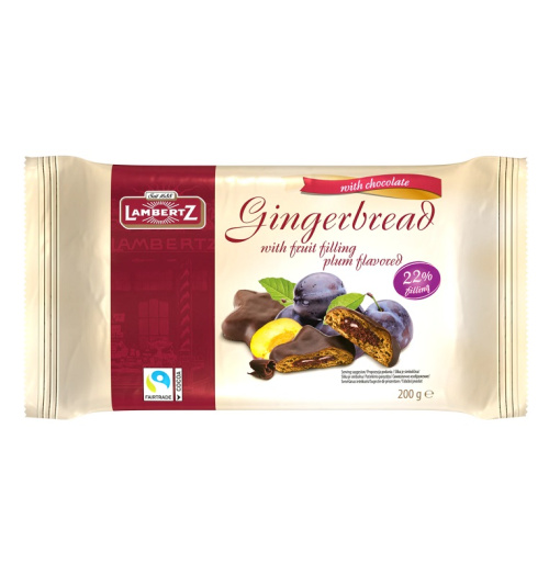 Gingerbread stars with plum filling 200g