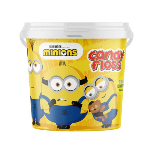Cotton candy Minions bucket 50g