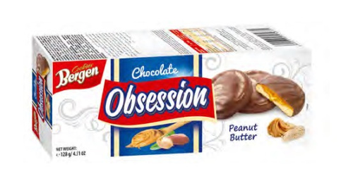 Bergen Obsession Peanut Butter 128g