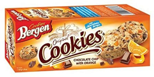 Bergen Orange Chocolate Cookies 135g