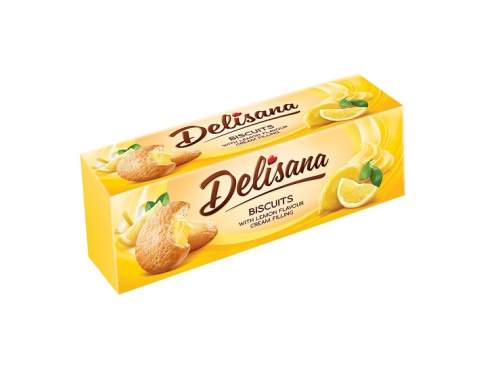 Delesana Lemon Filled Biscuits 150g