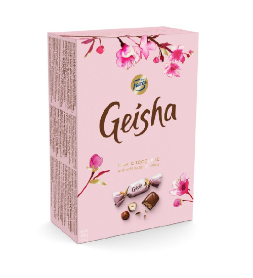 Fazer Geisha Milk Chocolate with Hazelnut 150g