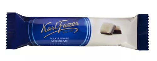 Fazer Milk & White Chocolate bar 38g