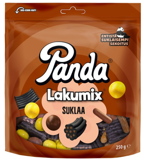 Panda LakuMix chocolate liquorice mix 250g