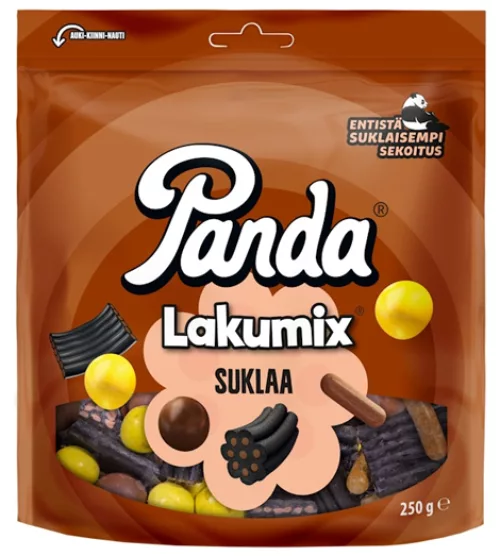 Panda LakuMix chocolate liquorice mix 250g