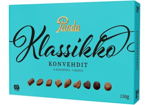 Panda Classic Chocolate Box 150g