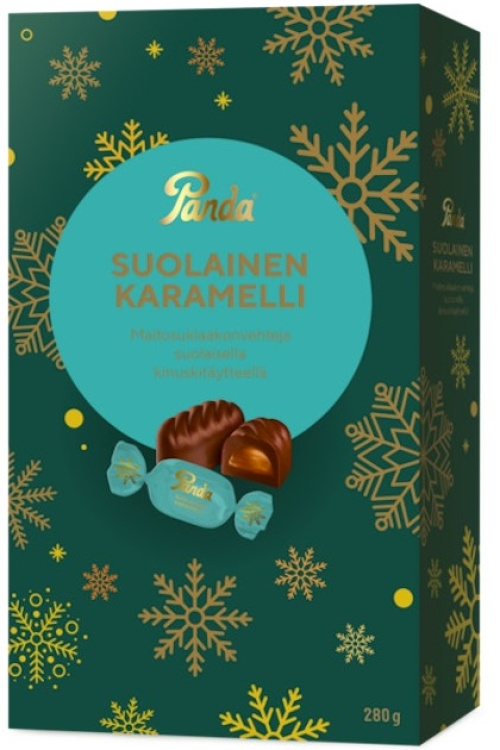 Panda salted caramel milk chocolate 280g