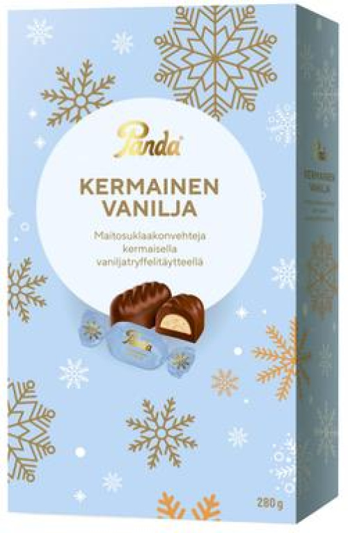 Panda creamy vanilla milk chocolate 280g