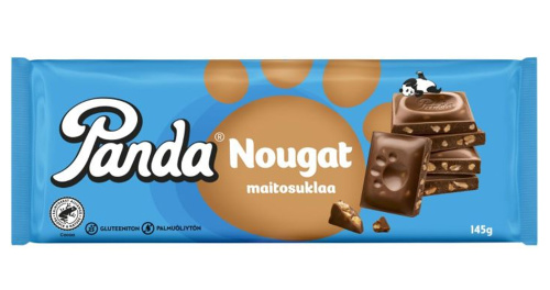Panda Nougat milk chocolate tablet 145g