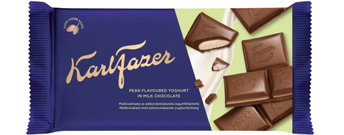 Fazer Chocolate Bar Mango Yogurt 121g