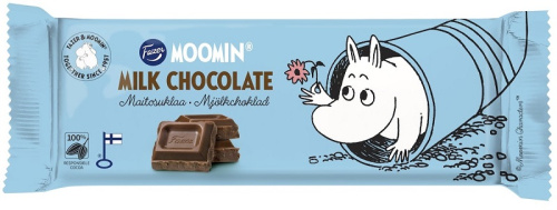 Fazer Moomin milk chocolate tablet 68 g